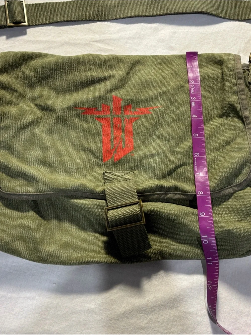 Wolfenstein The New Order Canvas Messenger Bag Military Bag PS3 PS4 Xbox One 360
